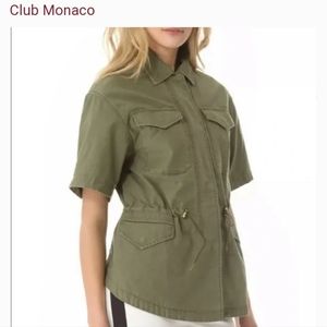Club Monaco short sleeve jacket